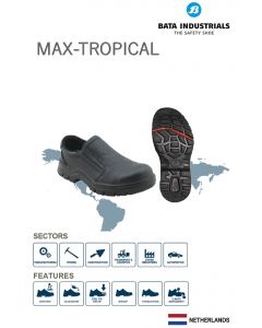 Safety Shoes Max Tropical Size 10 (Bata)